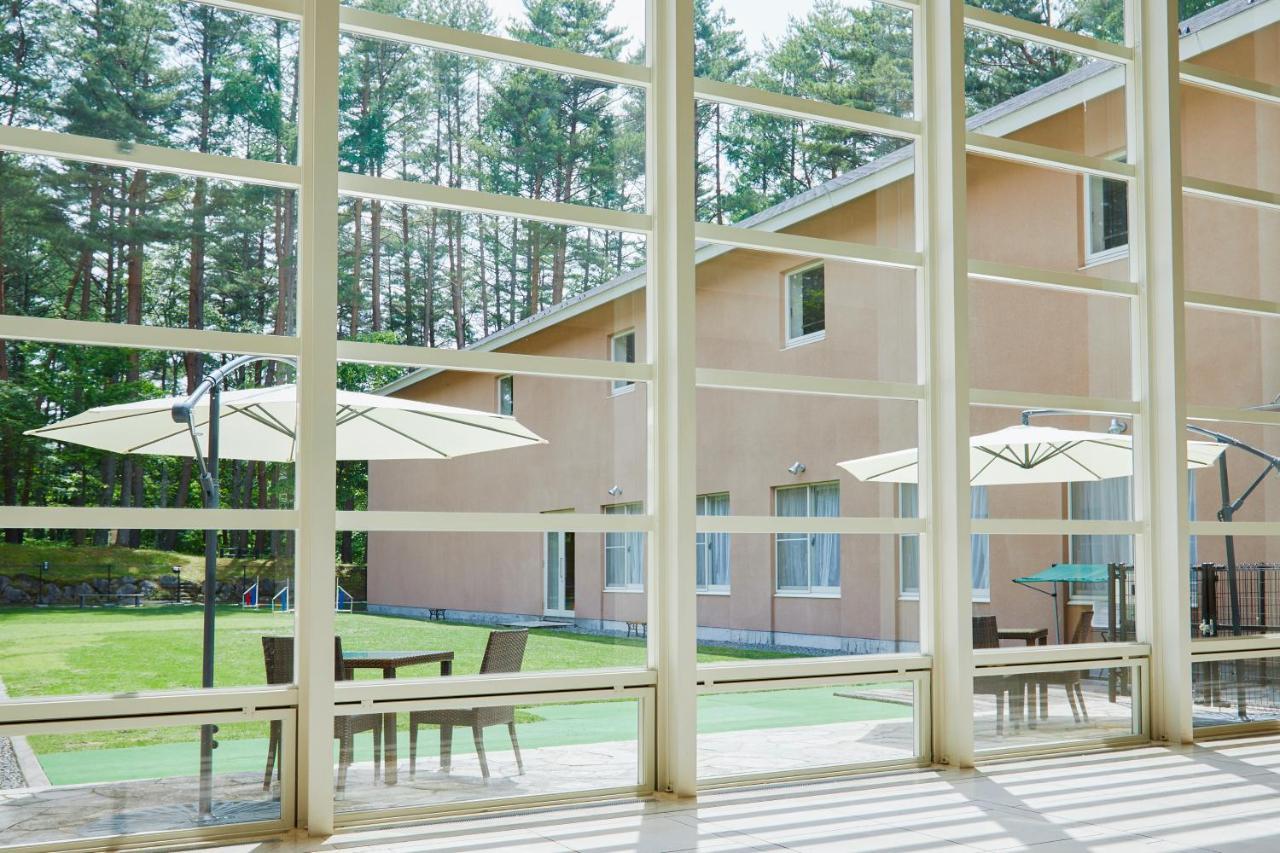 Yutorelo Tateshina Hotel With Dogs Чино Екстериор снимка