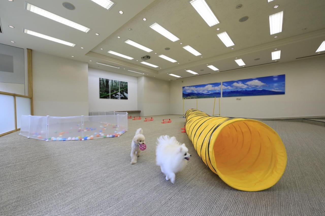Yutorelo Tateshina Hotel With Dogs Чино Екстериор снимка