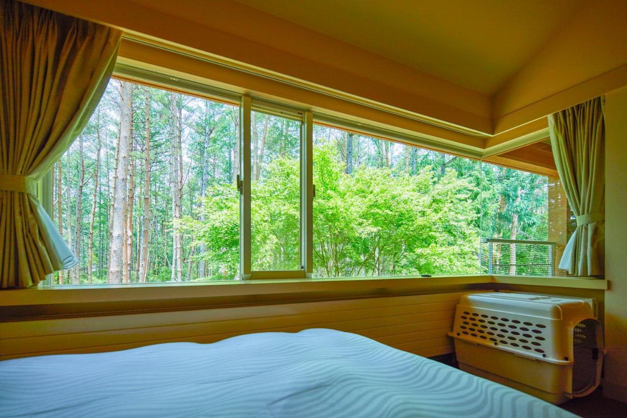 Yutorelo Tateshina Hotel With Dogs Чино Екстериор снимка