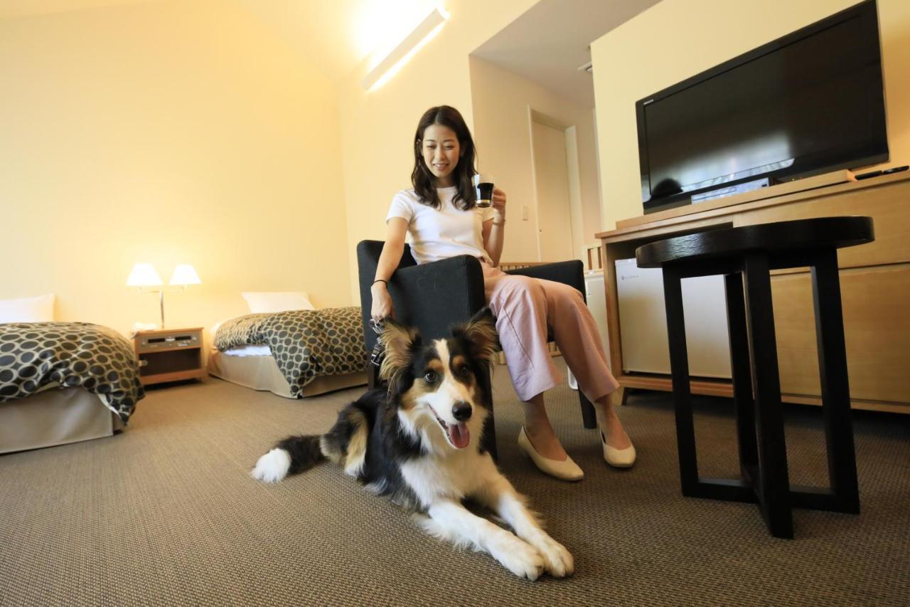 Yutorelo Tateshina Hotel With Dogs Чино Екстериор снимка