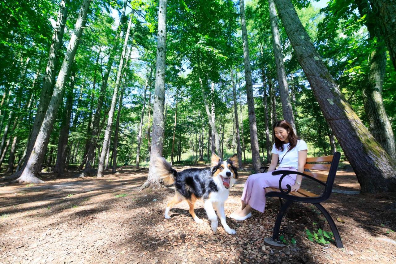 Yutorelo Tateshina Hotel With Dogs Чино Екстериор снимка