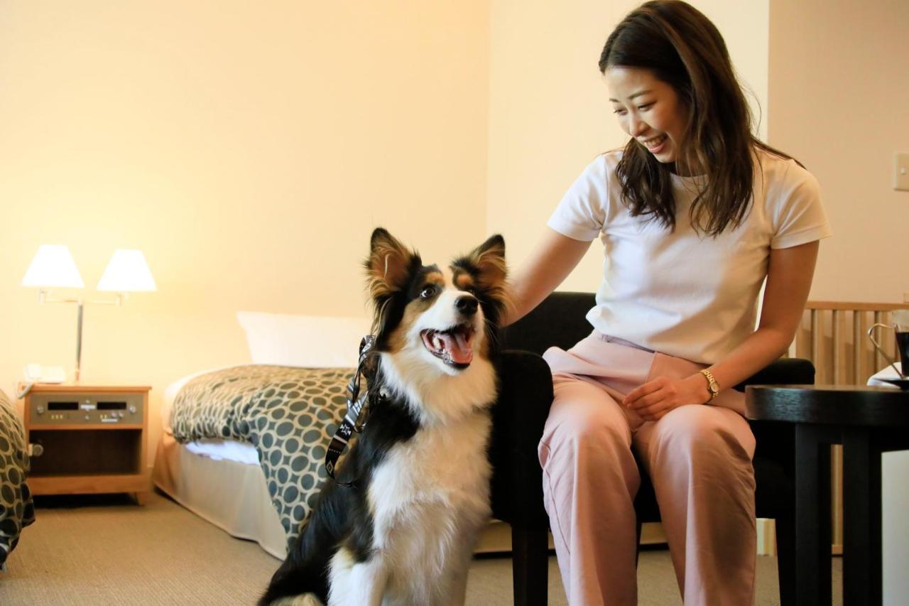 Yutorelo Tateshina Hotel With Dogs Чино Екстериор снимка